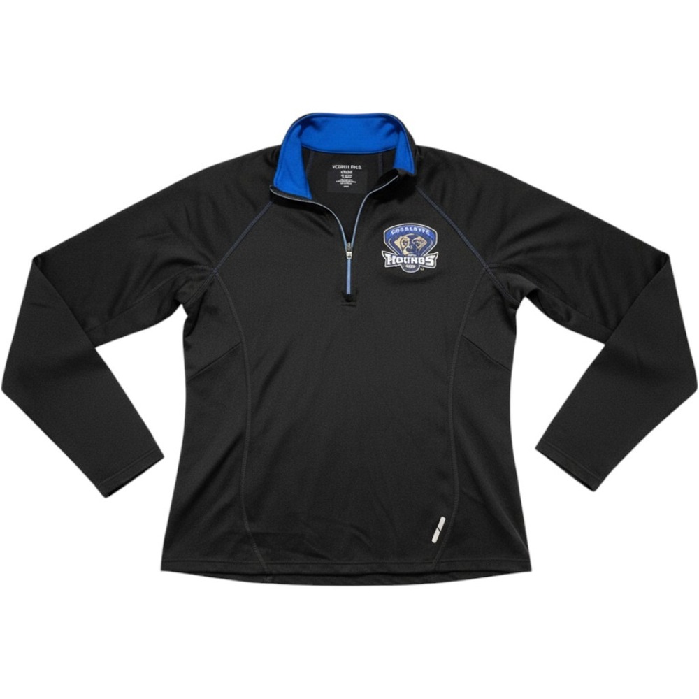 Charlotte Hounds MLL Lacrosse Pullover Womens M North End 1/4 Zip Jacket